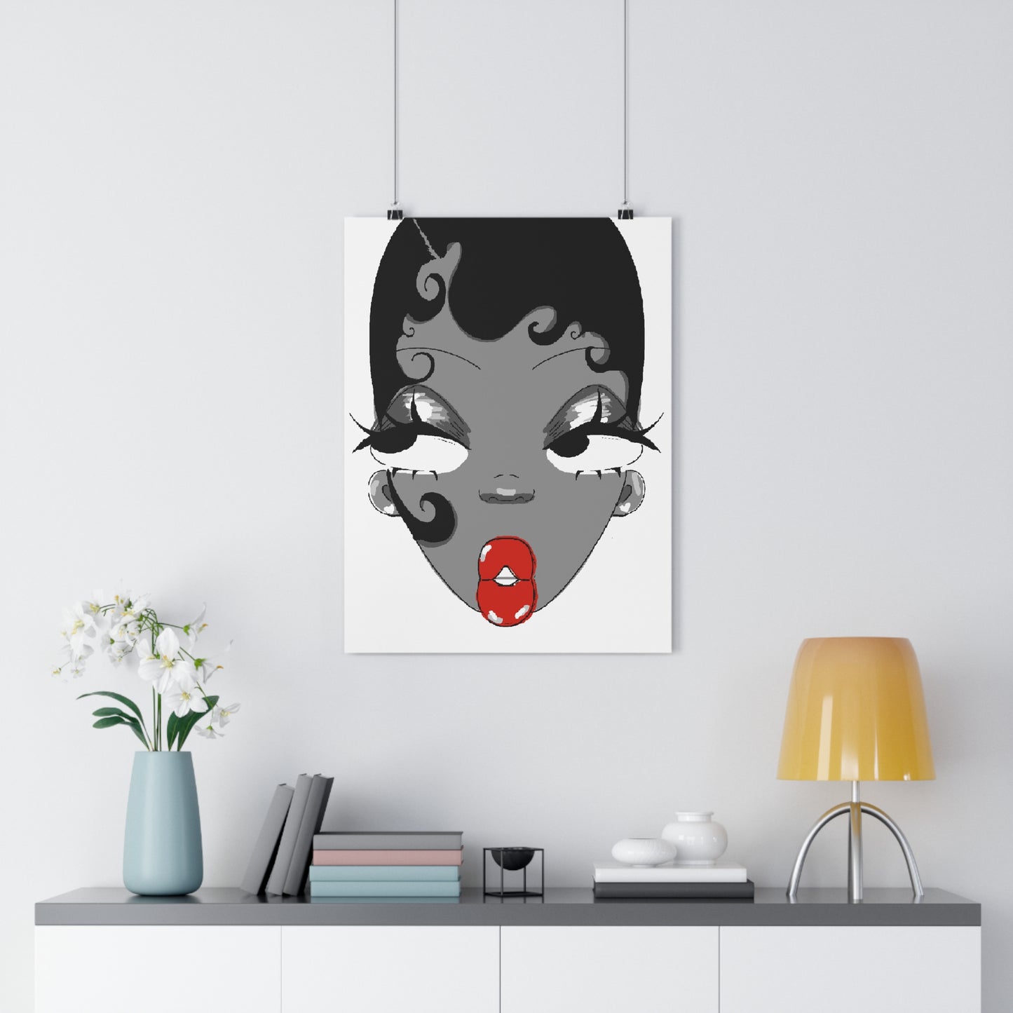 I Am Beautiful Face Print