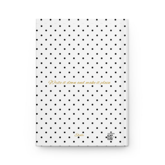 Polka dot By Gods Will, Prayer and Idea Journal