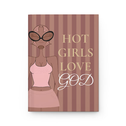 Brown Hot Girls Love God Prayer and Idea Journal