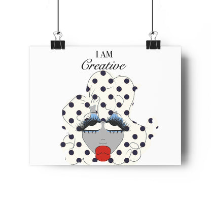 I Am Creative —Affirmation Art Print