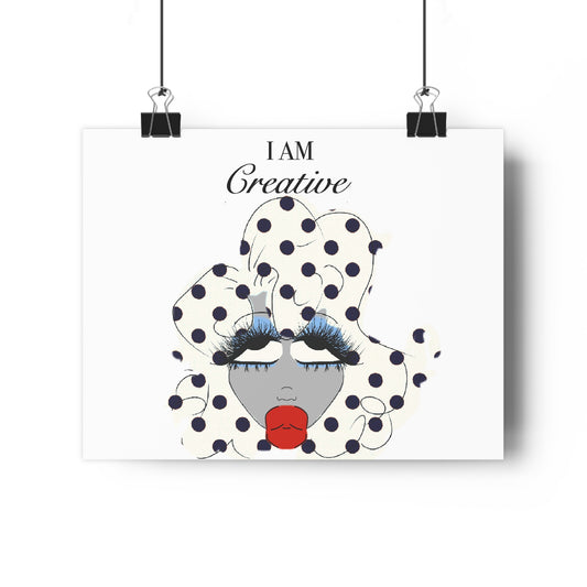 I Am Creative —Affirmation Art Print