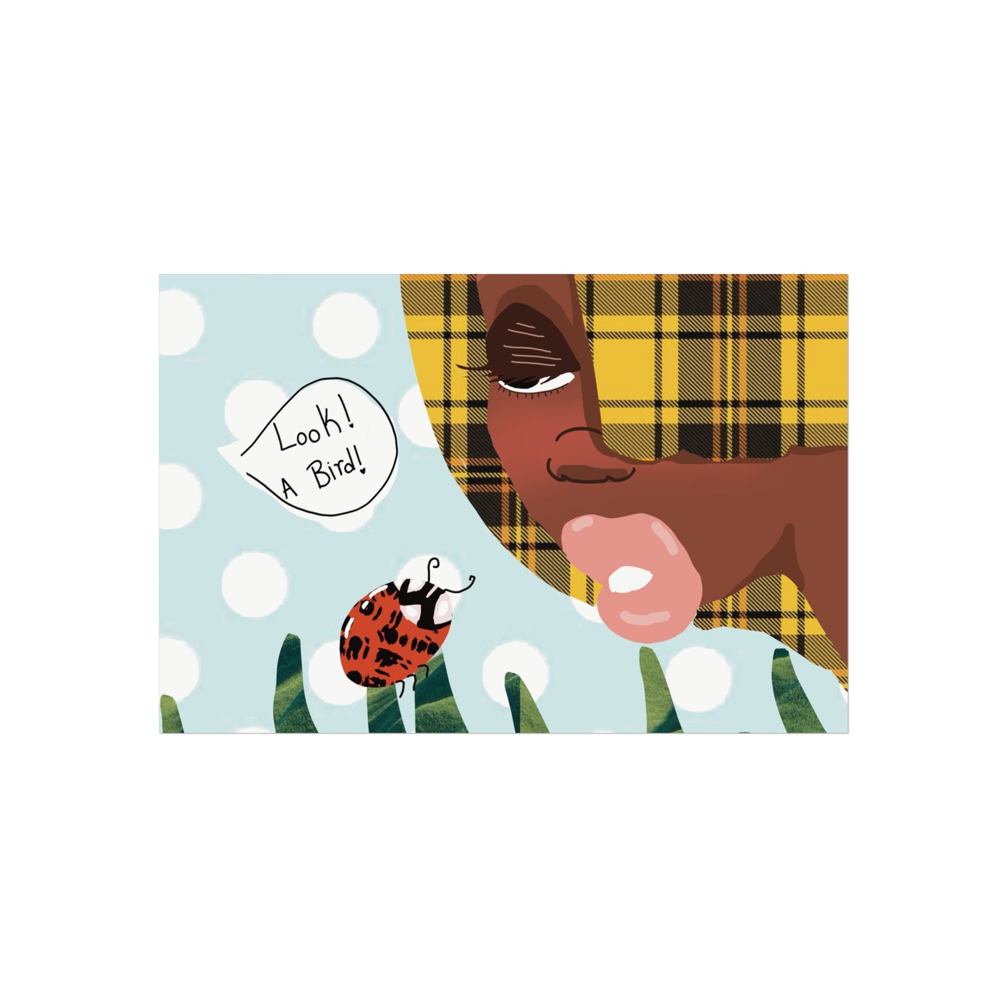 Look! A bird