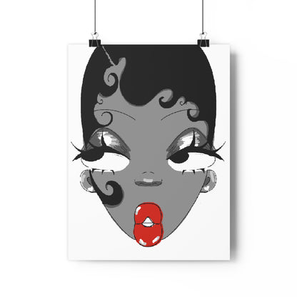 I Am Beautiful Face Print