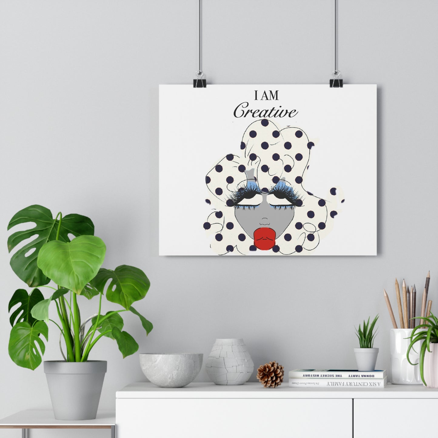 I Am Creative —Affirmation Art Print