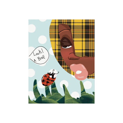 Look! A bird