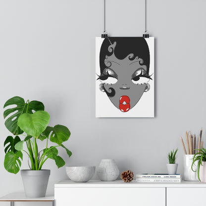 I Am Beautiful Face Print