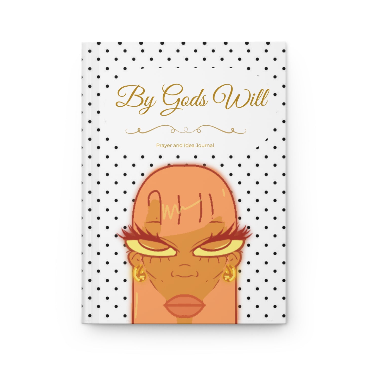 Polka dot By Gods Will, Prayer and Idea Journal