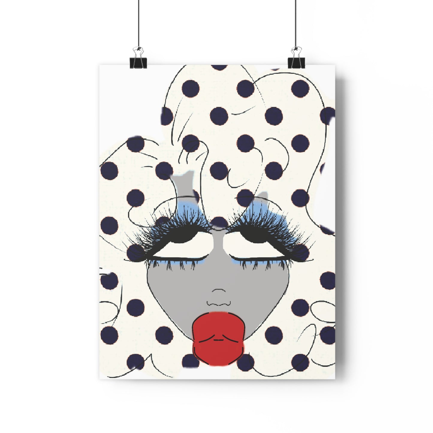 I Am Creative Face Print