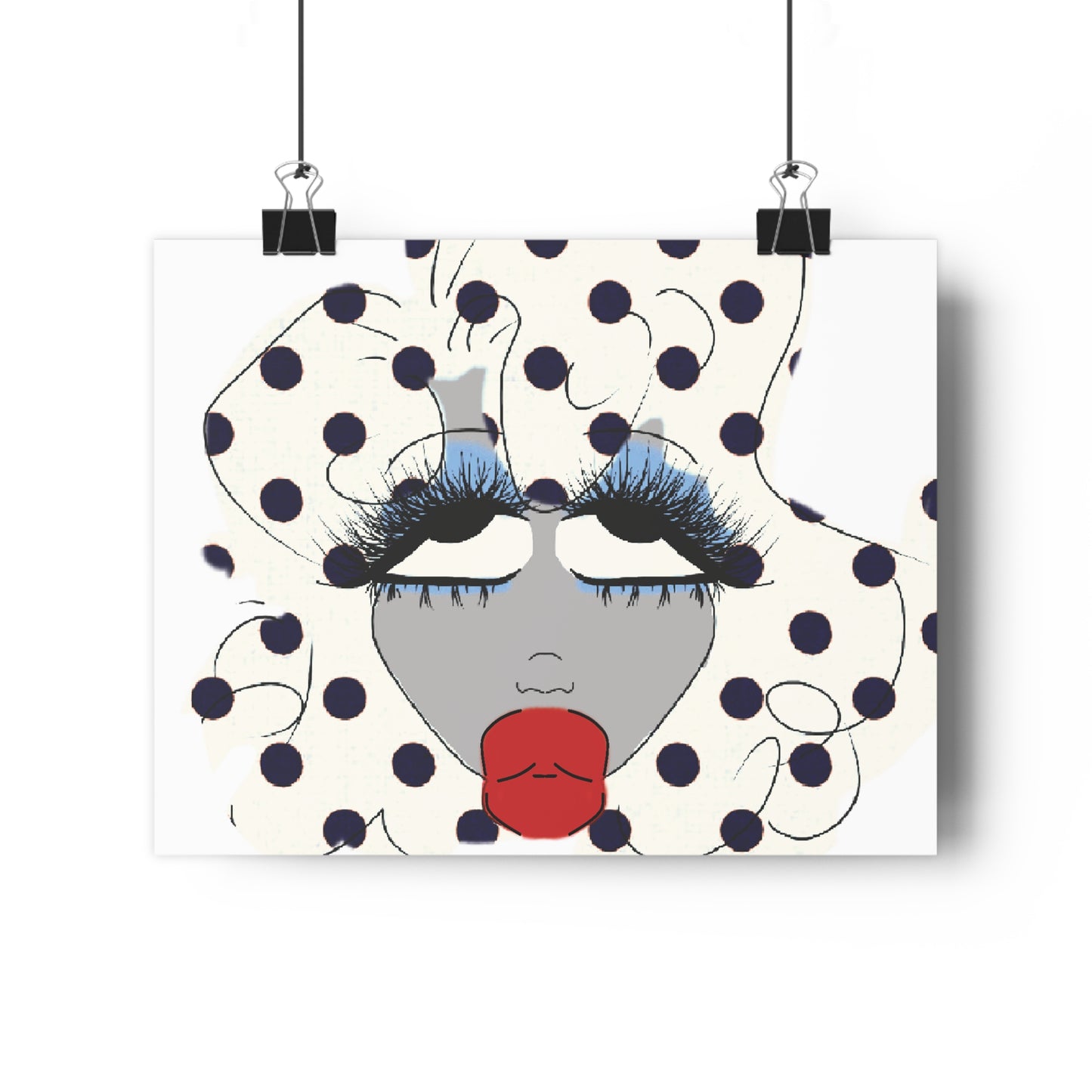 I Am Creative Face Print