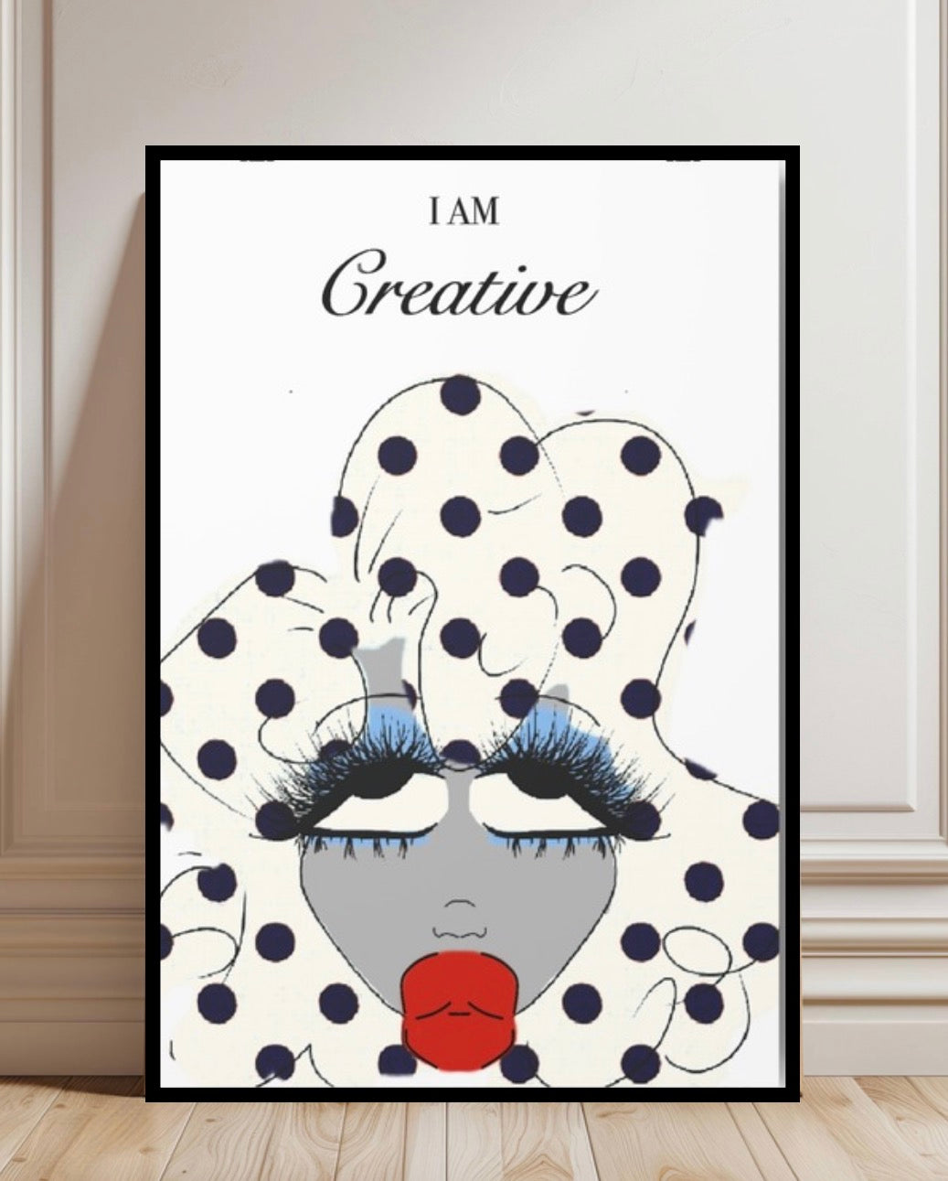 I Am Creative —Affirmation Art Print