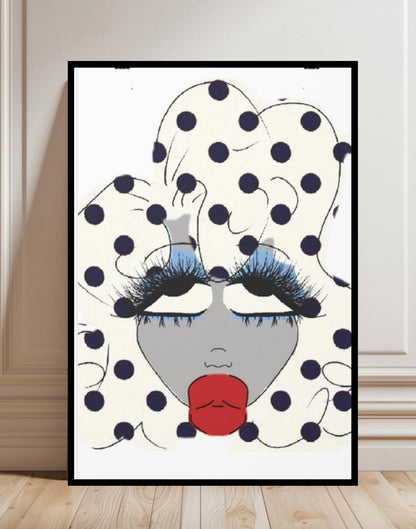 I Am Creative Face Print